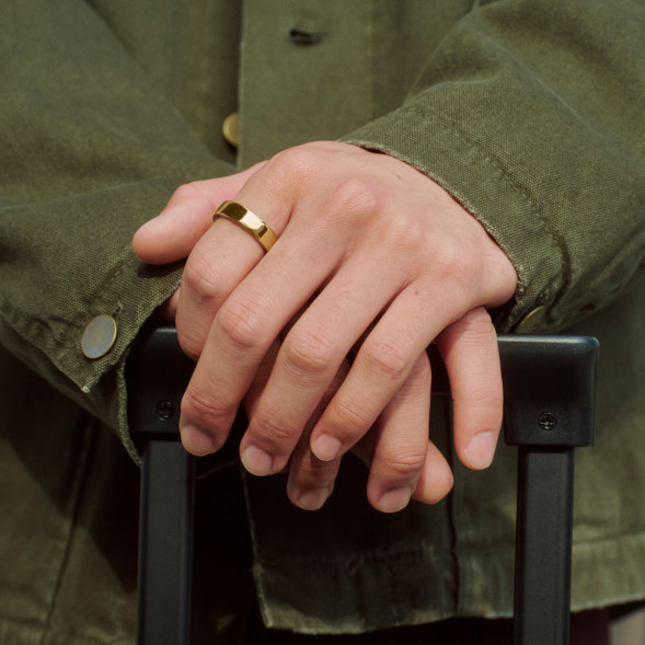 Умное кольцо Oura Ring 5 (размер 8), золотой/Gold в Подольске