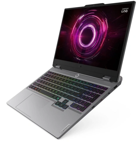 Ноутбук Lenovo LOQ 15AHP10 (83JG003EPB) (15.6 &amp;quot;, Ryzen 7 250 3.3 ГГц, 8 ядер, 16 Гб DDR5, 512 Гб SSD, GeForce RTX 5050, Windows 11 Home), Серый в Подольске