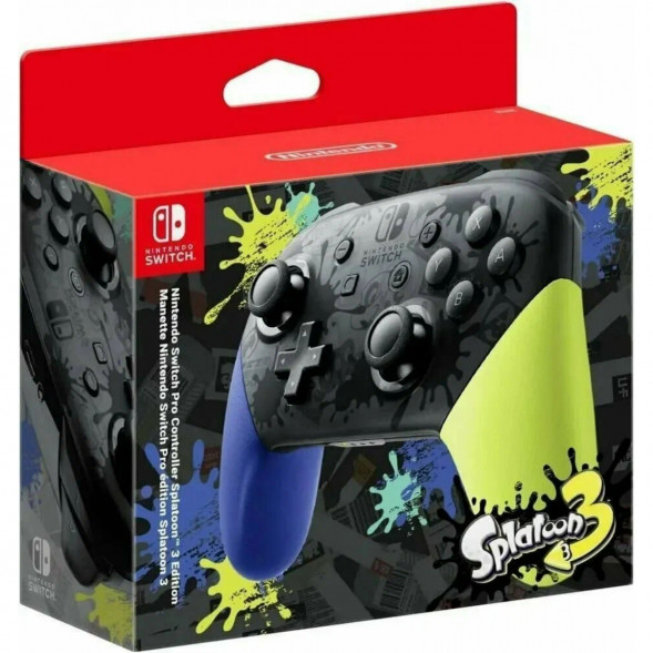Геймпад Nintendo Switch Pro Controller (Splatoon 3) в Подольске