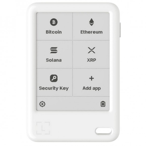 Комплект Криптокошелек Ledger Nano Gen5, белый + Декоративные бейджи (Set 3) в Подольске