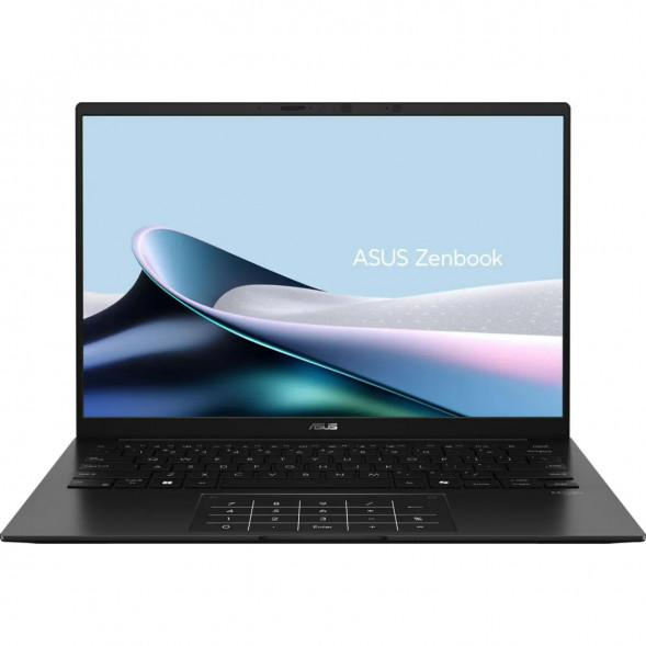 Ноутбук ASUS Zenbook 14 UM3406GA-QD132 (14&amp;quot;, OLED, AMD Ryzen AI 5 430 2ГГц, 4 ядра, 16ГБ LPDDR5x, 512ГБ SSD, AMD Radeon 840M, без ОС), черный в Подольске
