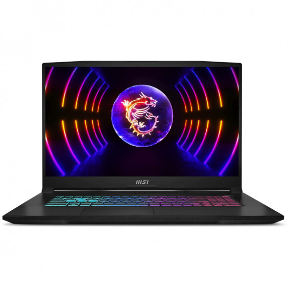 Ноутбук MSI Katana 17 B13VEK-1624XRUY (17.3&amp;quot;, IPS, Intel Core i5 13420H 2.1ГГц, 8 ядер, 16ГБ DDR5, 512ГБ SSD, NVIDIA GeForce RTX 4050 - 6 ГБ, без ОС), черный в Подольске