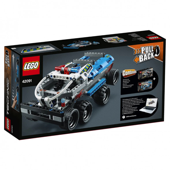 Конструктор LEGO Technic 42091 Полицейская погоня в Подольске