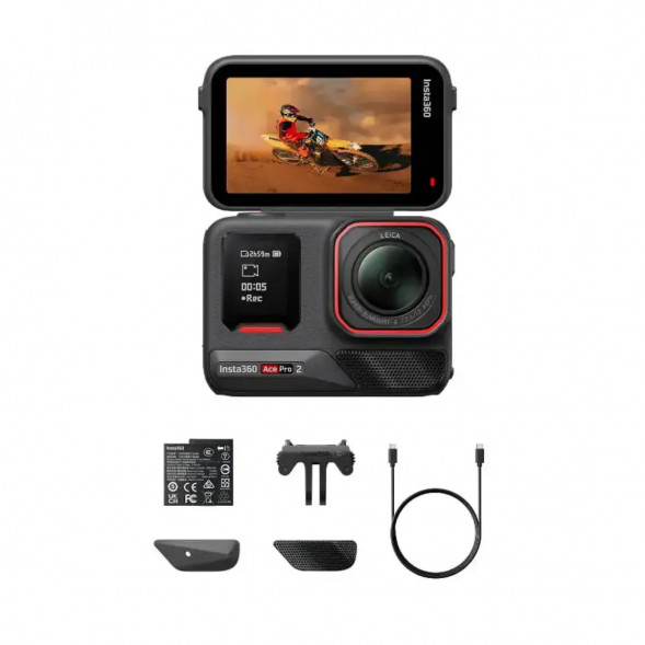 Экшн-камера Insta360 Ace Pro 2, Midnight Black в Подольске