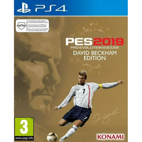 Игра PES 2019: Pro Evolution Soccer. David Beckham Edition [PS4, русские субтитры] в Подольске