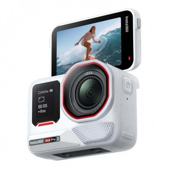 Экшн-камера Insta360 Ace Pro 2 Single Battery Xplorer Bundle, Arctic White в Подольске