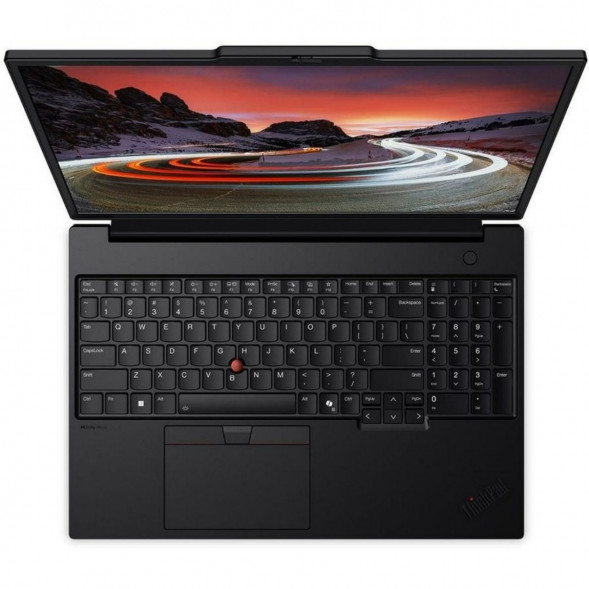 Ноутбук Lenovo ThinkPad P16s G4 21QWA00TCD (16&amp;quot;, OLED, Intel Core Ultra 7 255H 2 ГГц, 16 ядер, 32ГБ DDR5, 512ТБ SSD, Intel Arc 140T, Windows 11 Pro), черный в Подольске