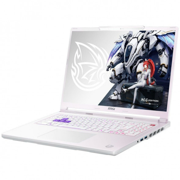 Ноутбук MSI Crosshair A16 HX MLG Edition E8WGXK-089XRUY (16&amp;quot;, IPS, AMD Ryzen 9 8940HX 2.4ГГц, 16 ядер, 16ГБ DDR5, 1ТБ SSD, NVIDIA GeForce RTX 5070 - 12 ГБ, без ОС), белый в Подольске