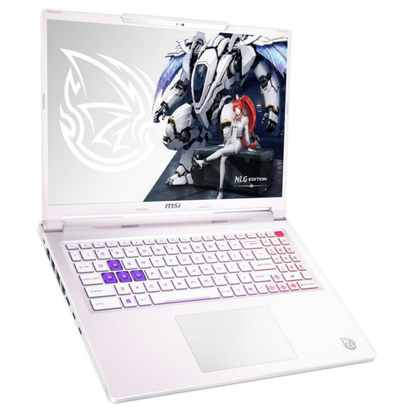 Ноутбук MSI Crosshair A16 HX MLG Edition E8WGXK-089XRUY (16&amp;quot;, IPS, AMD Ryzen 9 8940HX 2.4ГГц, 16 ядер, 16ГБ DDR5, 1ТБ SSD, NVIDIA GeForce RTX 5070 - 12 ГБ, без ОС), белый в Подольске