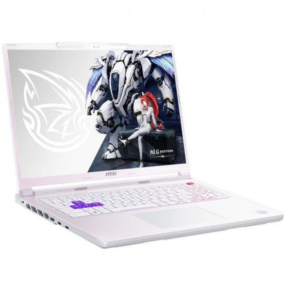Ноутбук MSI Crosshair A16 HX MLG Edition E8WGXK-089XRUY (16&amp;quot;, IPS, AMD Ryzen 9 8940HX 2.4ГГц, 16 ядер, 16ГБ DDR5, 1ТБ SSD, NVIDIA GeForce RTX 5070 - 12 ГБ, без ОС), белый в Подольске