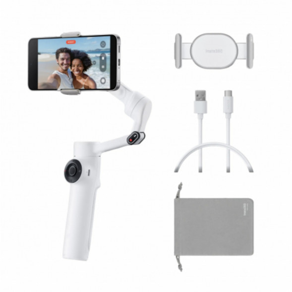 Cтабилизатор Insta360 Flow 2 Standard Bundle, Summit White в Подольске