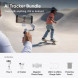 Стабилизатор Insta360 Flow 2 AI Tracker Bundle, Stone Gray в Подольске