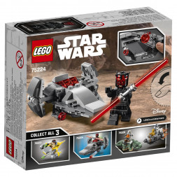 Конструктор LEGO Star Wars 75224 Микрофайтеры Корабль-лазутчик ситхов