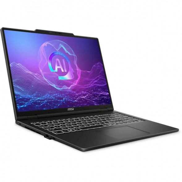 Ноутбук MSI VenturePro 16 AI A2HVEG-033XRU (16&amp;quot;, OLED, Intel Core Ultra 7 255H 2ГГц, 16 ядер, 16ГБ DDR5, 1ТБ SSD, NVIDIA GeForce RTX 4050 - 6 ГБ, FreeDOS), серый в Подольске