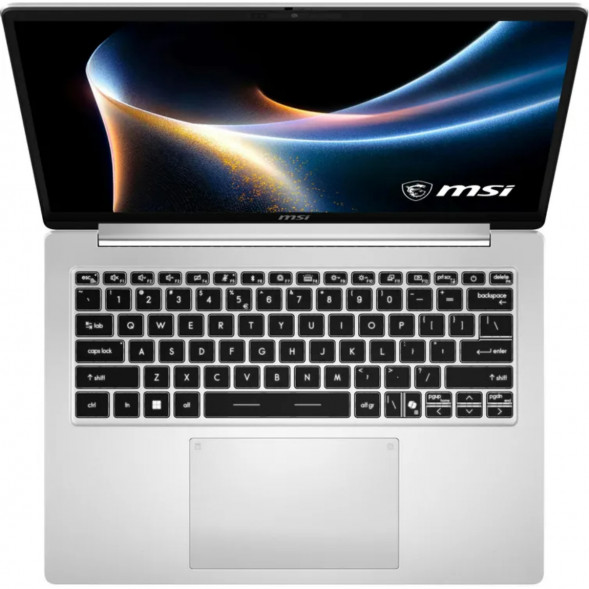 Ноутбук MSI Modern 14S AI+ G3MG-011XRU (14&amp;quot;, OLED, Intel Core Ultra 5 322 2.5ГГц, 6 ядер, 16ГБ DDR5, 512ГБ SSD, Intel Graphics, без ОС), серебристый в Подольске