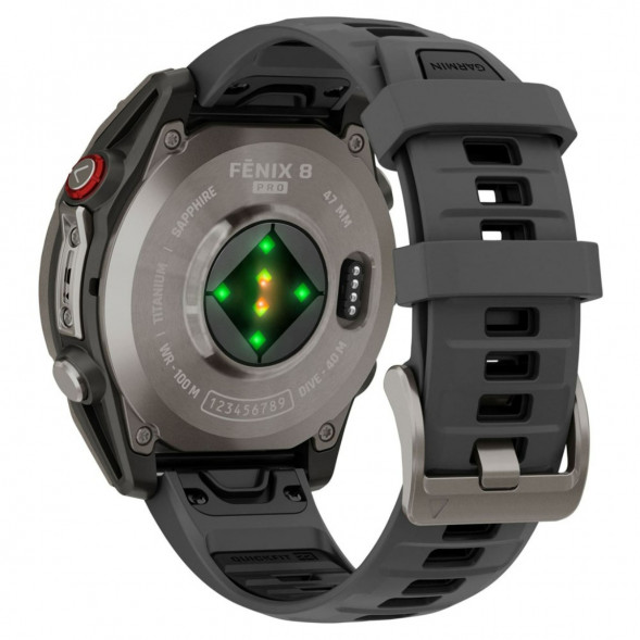 Умные часы Garmin Fenix 8 PRO, 47 мм, AMOLED, Sapphire, Titanium with Graphite/Black Silicone Band 010-03198-10 в Подольске