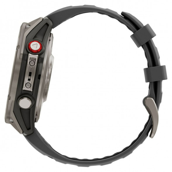 Умные часы Garmin Fenix 8 PRO, 51 мм, AMOLED, Sapphire, Titanium with Graphite/Black Silicone Band 010-03199-10 в Подольске
