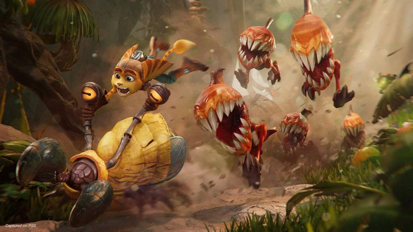 Игра Ratchet &amp;amp; Clank: Сквозь Миры [PS5, русская версия] в Подольске