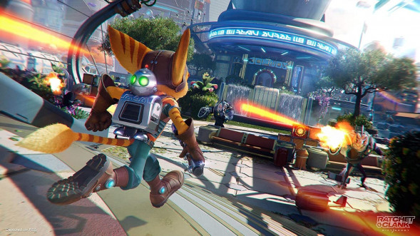 Игра Ratchet &amp;amp; Clank: Сквозь Миры [PS5, русская версия] в Подольске