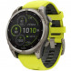Умные часы Garmin Fenix 8, 51 мм, Solar, Sapphire Titanium with AMP Yellow/Graphite Silicone Band 010-02907-20 в Подольске