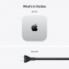 Компьютер Apple Mac mini M4 2024 (MU9D3) (10 Core GPU, 16ГБ, 256ГБ SSD, Apple, macOS), серебристый в Подольске