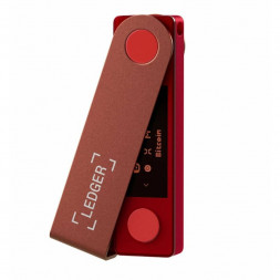 Аппаратный криптокошелек Ledger Nano X Ruby Red
