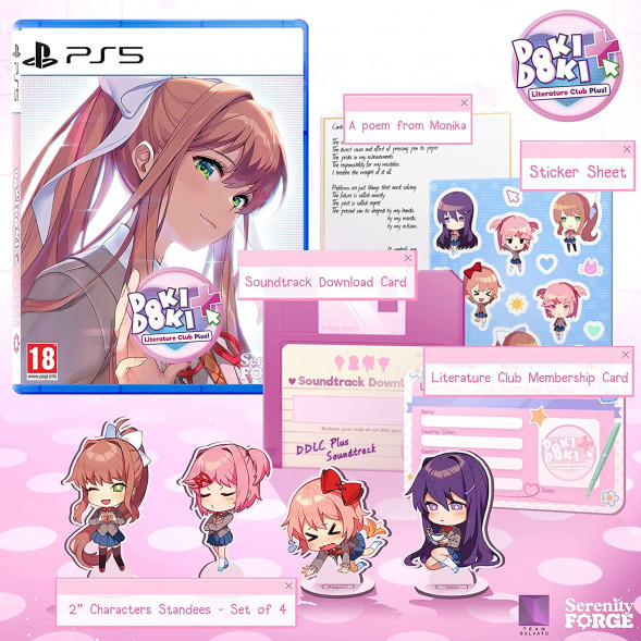 Игра Doki Doki Literature Club Plus! [PS5, русские субтитры] в Подольске