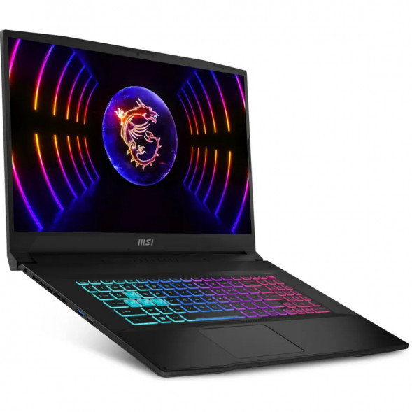 Ноутбук MSI Katana 17 B13VEK-1622XRUY (17.3&amp;quot;, IPS, Intel Core i7 13620H 2.4ГГц, 10 ядер, 16ГБ DDR5, 512ГБ SSD, NVIDIA GeForce RTX 4050 - 6 ГБ, FreeDOS), черный в Подольске