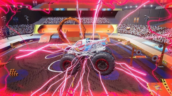 Игра Hot Wheels Monster Trucks: Stunt Mayhem [PS4, английская версия] в Подольске