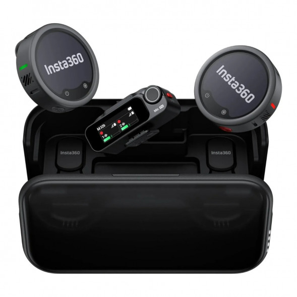 Беспроводной микрофон Insta360 Mic Pro (2TX + 1RX) в Подольске