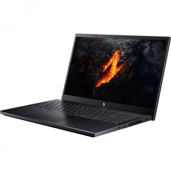 Ноутбук Acer Nitro V 15 ANV15-52-92DD (15.6&amp;quot;, IPS, Intel Core i9 13900H 2.6ГГц, 14 ядер, 16ГБ DDR5, 512ГБ SSD, NVIDIA GeForce RTX 5060 - 8 ГБ, без ОС), черный в Подольске